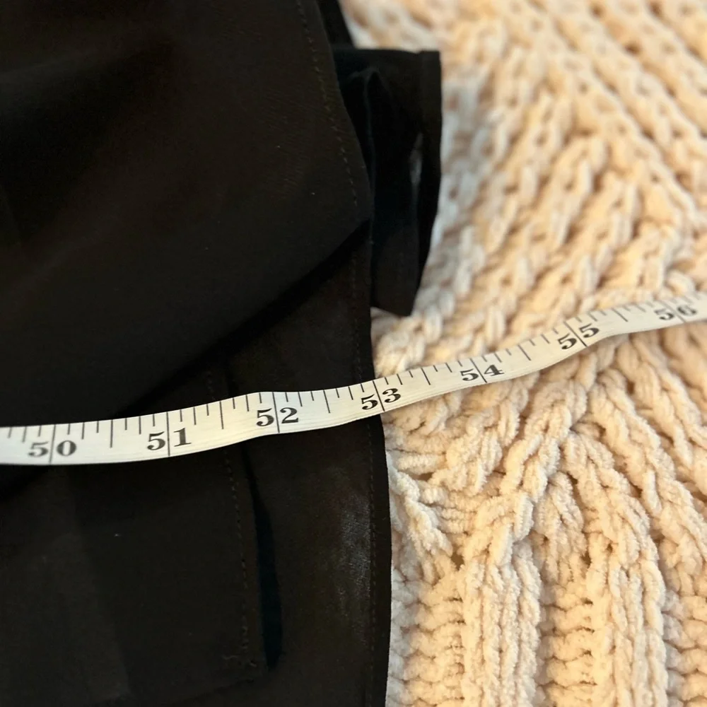 White House Black Market SL Overlay Black and Ecru Jumpsuit - Picture 13 of 14